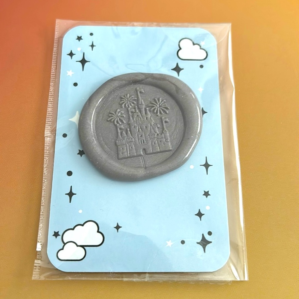 HANDMADE Rich Gray Castle Wax Seal NEW